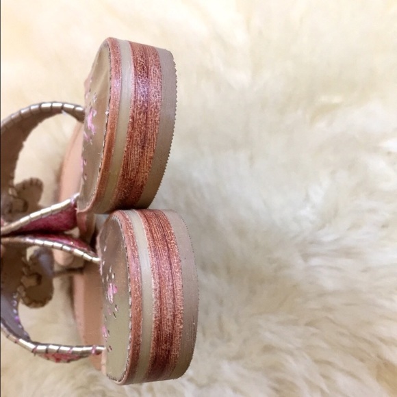 Jack Rogers Pink & Silver Genevieve Thong Sandals - Picture 6 of 7